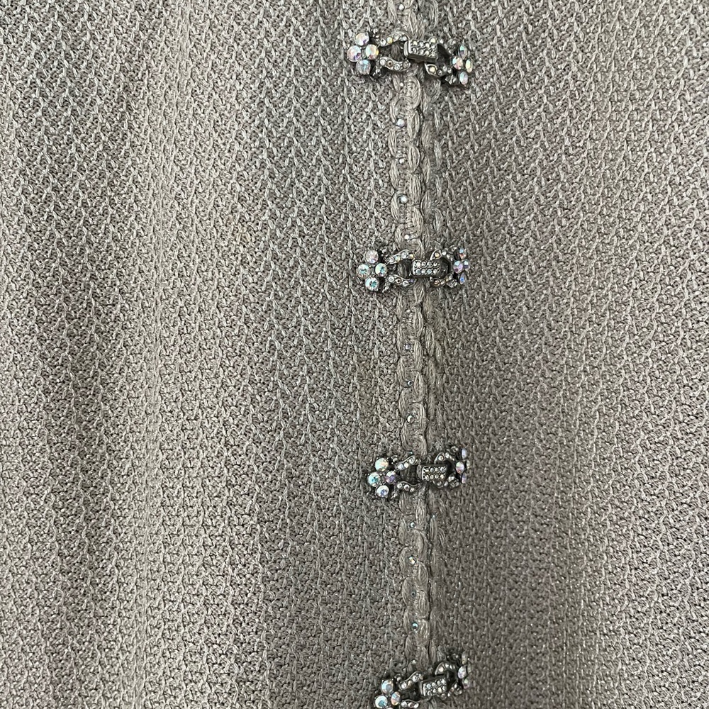 St. John Silver Textured Blazer - Picture 8 of 14
